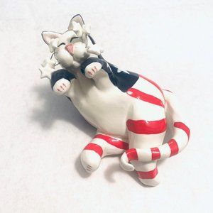 2001 Annaco Creations Flag patriotic cat